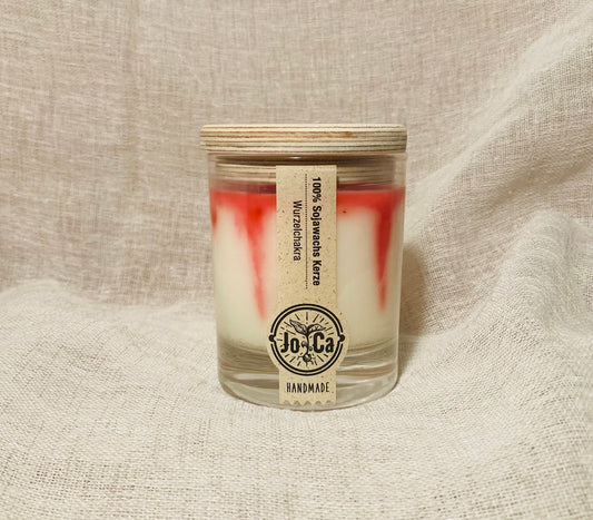 Wurzelchakra Kerze: Erdung und Stabilität