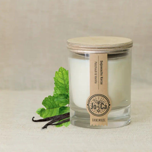 Sojakerze Patchouli & Vanille