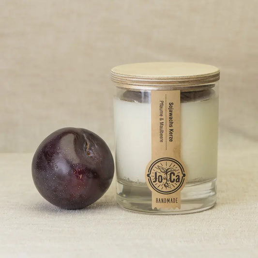 Sojakerze Pflaume & Maulbeere